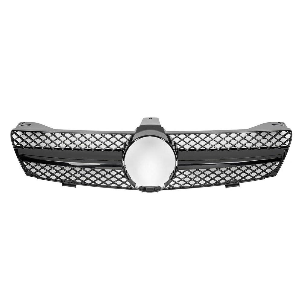 Calandre Mercedes CLS W219 style AMG noire et chromée pour modèles CLS350 CLS500 2005-2008