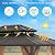 Litake 10 x 13 FT Hardtop Gazebo, Polycarbonate Double Roof Outdoor Canopy, Aluminum Frame Permanent Pavilion with Netting and Curtains, Sunshade for Backyard, Patio, Lawns, Parties (Brown)