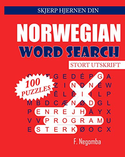 NORWEGIAN WORD SEARCH (Norwegian Edition)