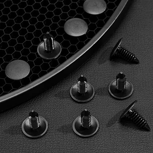 Queekay 50 Pcs Honeycomb Pins for Laser Cutting 7.5-8 mm Laser Honeycomb Bed Hold Down Pin Honeycomb Machine Fixing Needle Honeycomb Working Table Laser Cutter and Engraver Machine Accessories(Black)