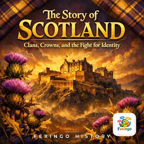 The Story of Scotland: Clans, Crowns, and the Fight for Identity &mdash; Fexingo History copertina