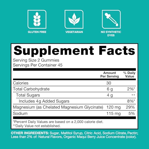Qunol Magnesium Glycinate Gummies