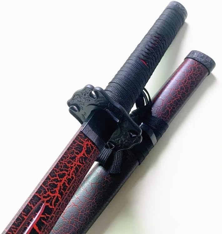 Amazon | GriMei木刀 鞘付き 居合練習刀 仕込み杖 刀 唐横刀 竹製とABS