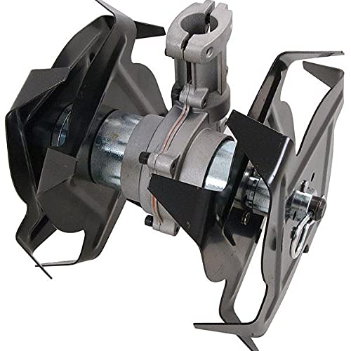 Neilsen Replacement ROTAVATOR 4 Blade Manual Garden Tiller Attachment & Fender, 200mm Working Width, Metal