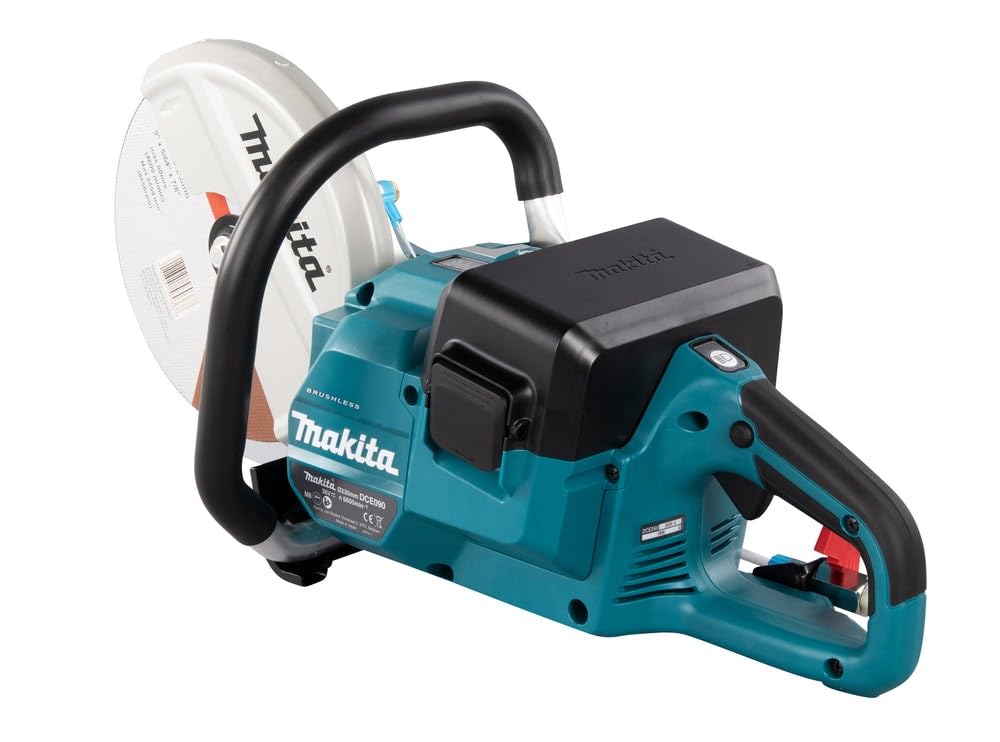 Makita DCE090ZX1 -Cortador BL 18Vx2 LXT 230mm, 36 V, Negro/sin batería y cargador