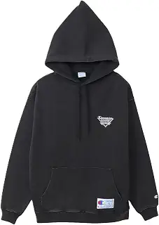 Champion(チャンピオン) スウェット 長袖 フレンチテリー ルーズフィット コットンUSA ロゴ刺繍 フーディッドスウェットシャツ アクションスタイルC3-C107メンズ