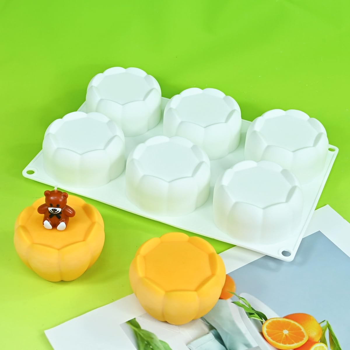 Moules 3D en silicone pour gâteau mousse, moule de cuisson anti-adhésif de qualité alimentaire pour dessert français, fondant, pâtisserie et chocolat (H_ tasse)