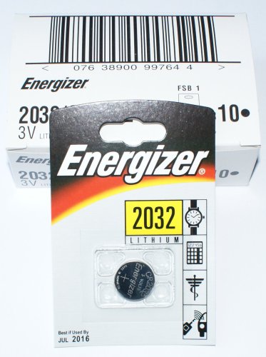Pack de 100 pilas Energizer ECR2032 3v de litio miniatura 1