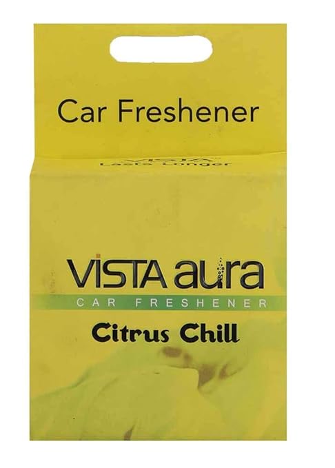 Vista Organic Citrus Chill Aura Car Fresheners