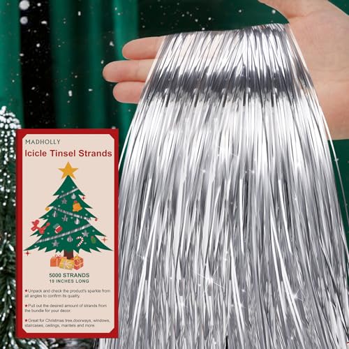 Tinsel Icicles- 5000 Strands 19