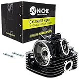 NICHE Cylinder Head For 1987-2005 Yamaha Big Bear Kodiak Moto 4 Warrior Wolverine 350 1YW...