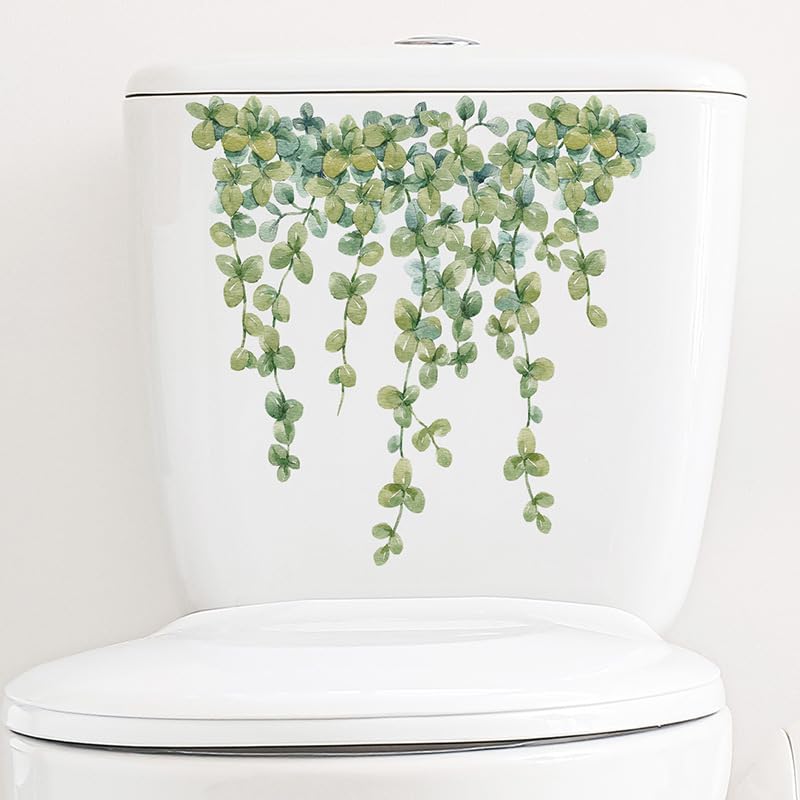 Adesivi Divertenti Per Water - 5 Pezzi 29x29cm, Tema Fiori, Impermeabili E Facili Da Pulire - Foto 8