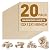 20 Pack Basswood Sheets 1/8x12x12 Inch 3mm Basswood for Laser Cutting, Drawing,Wood Burning, Architectural Models.Plywood Sheets Unfinished Wood Sheets for DIY Gifts.