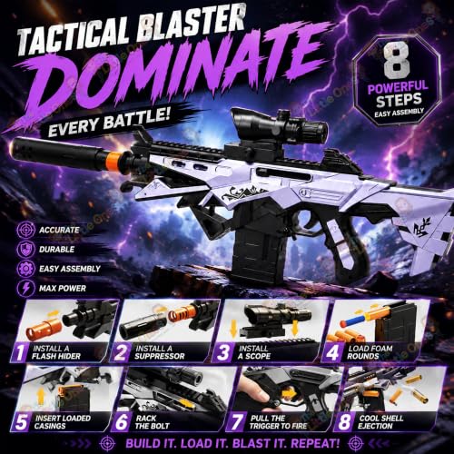 Image of The Little Ones Dart Blaster for Adults Age 15+ Years Above [Shot X PRO MAX Ultra ++]