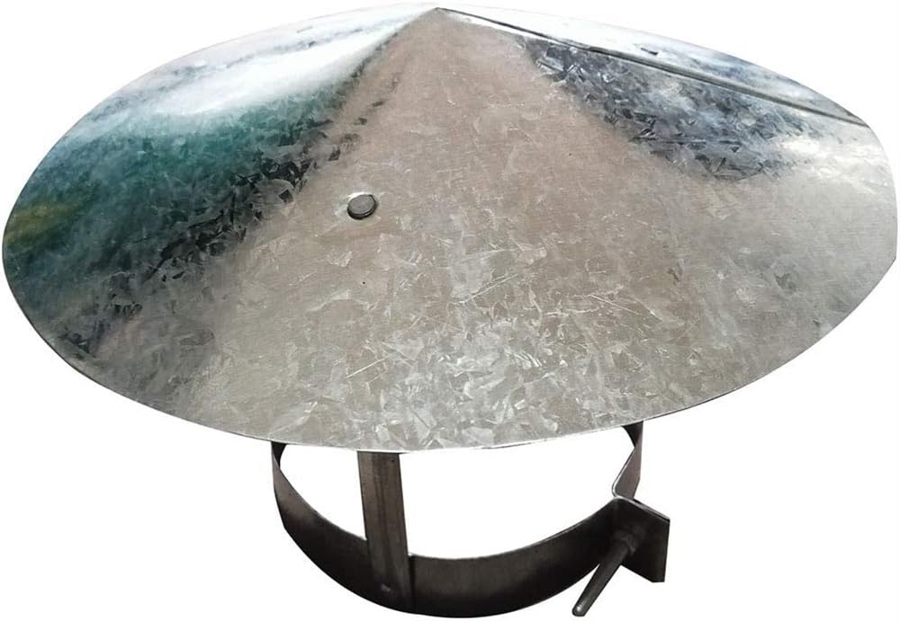 Capuchon de cheminée 220 mm anti-oiseaux pour bloquer les nids du conduit