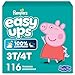 Pampers Easy Ups Pull On Disposable Potty Training Underwear for Girls, Size 5 (3T-4T), 116 Count, Enormous Pack