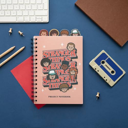 Carnet de notes Stranger Things A5 le cadeau idéal pour fans de la série