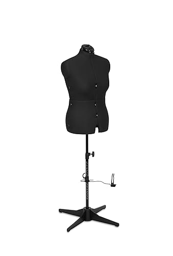 8 Part Female Sewing Mannequin - M-L - Black