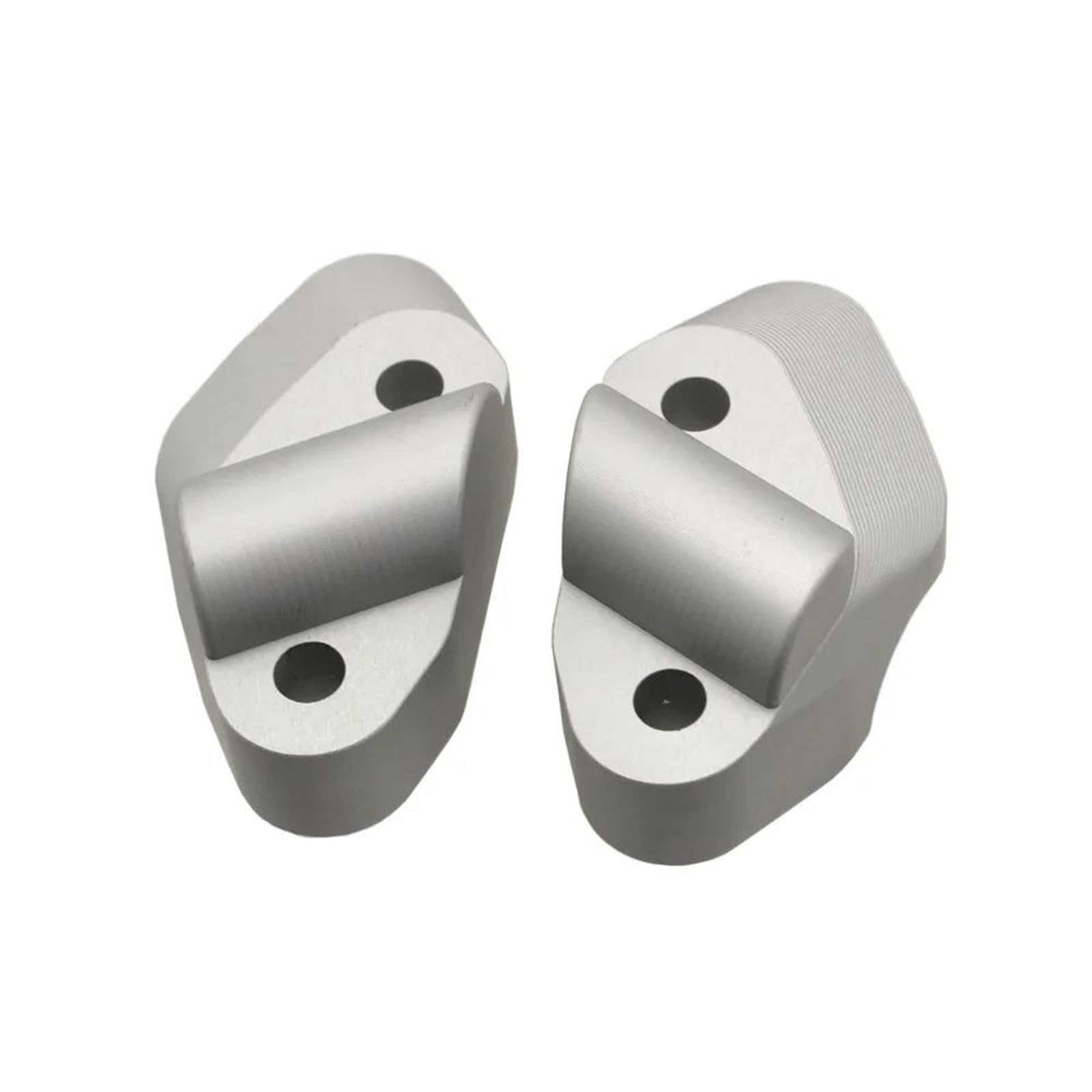 Foymgmspap Silver For Mts950 For Mts1200 For Multistrada950 For Multistrada 950 1200 S 2017- Handlebar Heightening Riser Bar Clamp Mount Bars Riser Clamp(Silver)