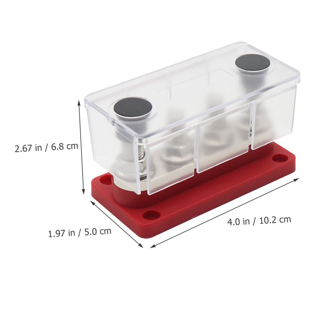 300a Dc Verteiler Klemmenblock mit Kupfer, Rot für Fahrzeuge