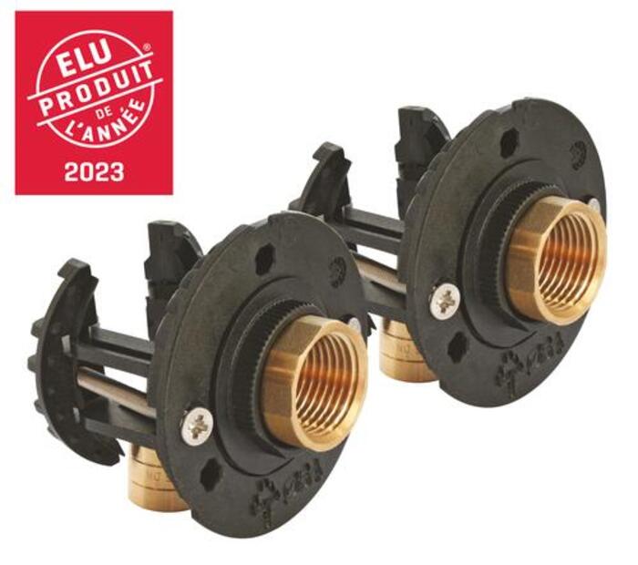 SOMATHERM FOR YOU - Sistema di fissaggio del rubinetto della lavatrice per tubo 16 PER - Kit completo di raccordi a compressione F15/21 | Leroy Merlin