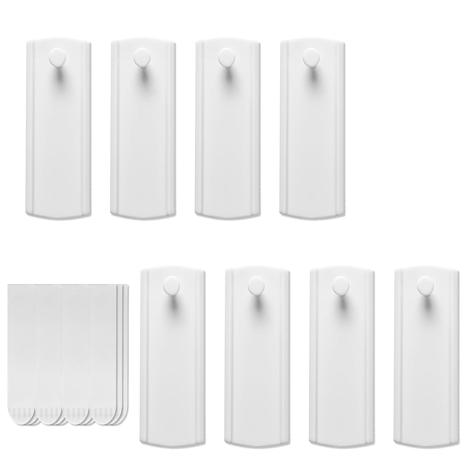 Tsophreniq Large Universals Frame Hanger, Not Nails Damage None Picture Hanging Hooks, 8Picture Frame Hangers and 24Large Removable Adhesive Strips Damage None Picture Hanging Hooks