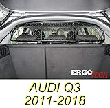 trennnetz audi q5 Trennnetz Trenngitter Hundenetz Hundegitter für AUDI Q3 BJ 2011-2018. Elegant, stark, sicher, patentiert und garantiert, wird ohne Bohren auf den Kopfstützen installiert.