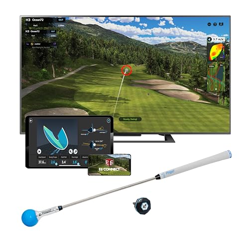 PHIGOLF Golf Simulator with Swing Stick for Indoor & Outdoor Use, Golf Swing...