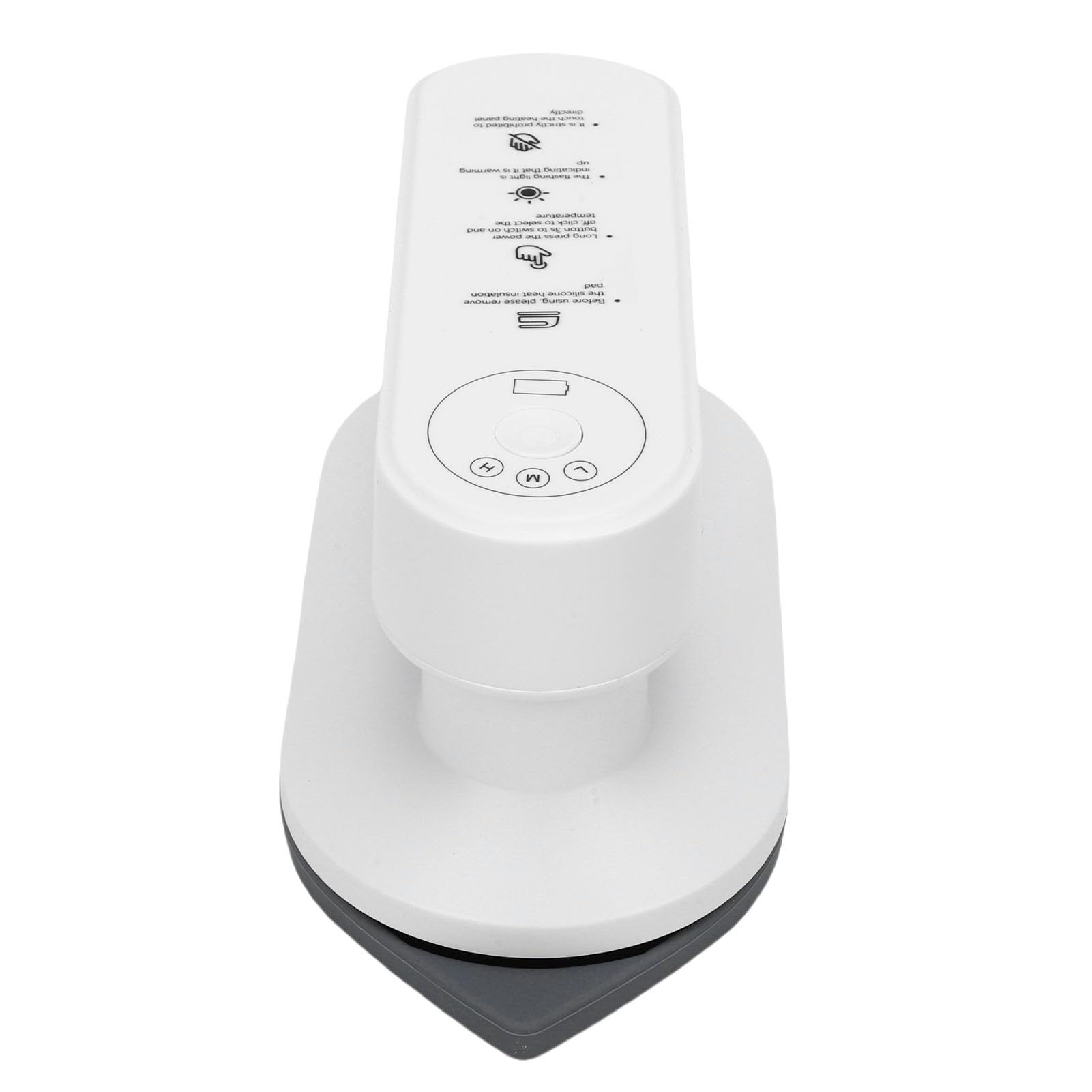 Sxhlseller Reise-Mini-Akku-Bügeleisen |Handheld Electric Ironing Machine 345g Lightweight 3 Heat Settings USB Charging 5000mAh Battery