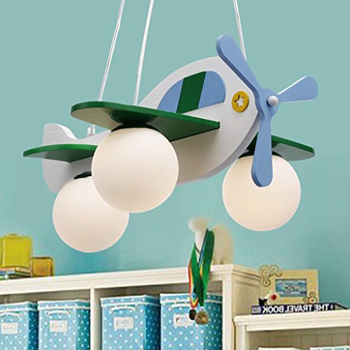 Lustres enfants avion pour décorer la chambre de garçon