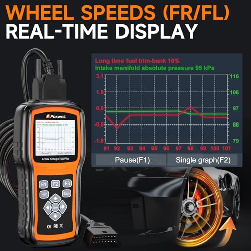 Image of 2026 FOXWELL NT630 Plus OBD2 Scanner with ABS and SRS, ABS Auto Bleed Scan Tool, Brake Code Reader with Live Data, Bidirectional Control & SAS Oil EPB Reset Diagnostic Tool