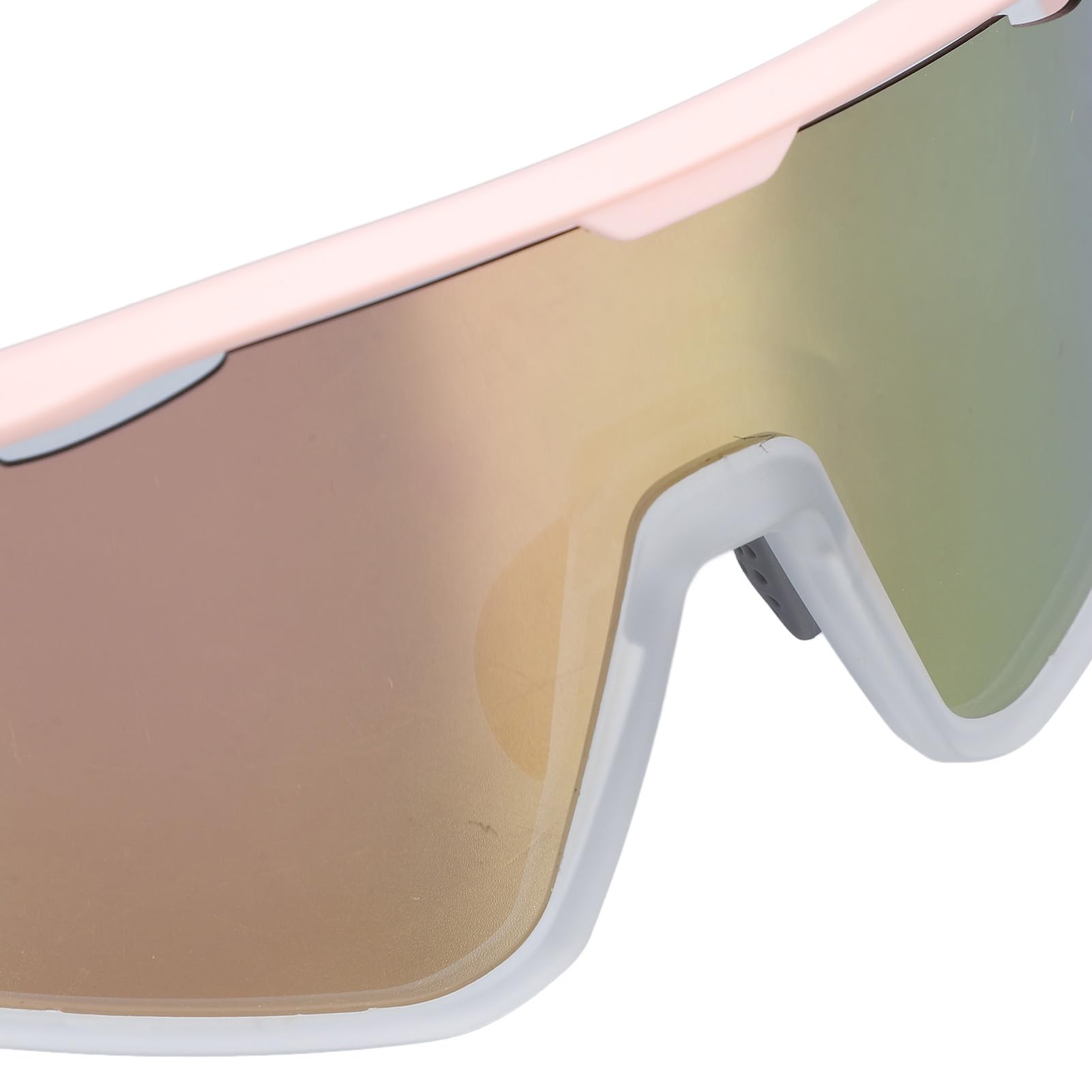 POENVFPO Occhiali da Sole Ciclismo, Occhiali Sportivi Polarizzati Fotocromatici con Montatura Rimovibile per Miopia, Protezione UV400 per Uomini e Donne Attività All'Aperto