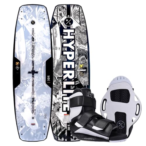Hyperlite Murray Wakeboard Package, 144cm w/ Formula Bindings, Sizes 10-14