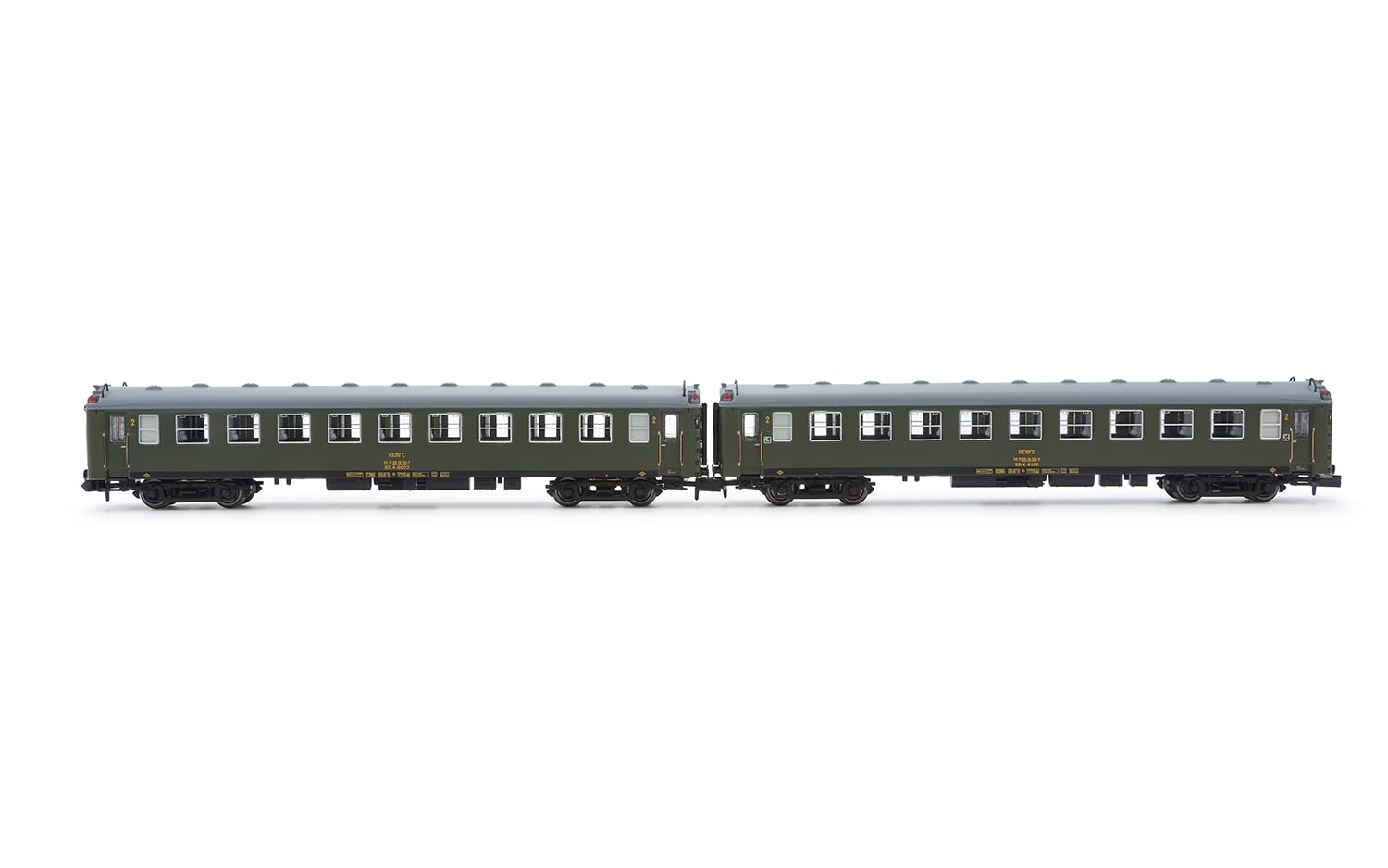 Arnold HN4478 RENFE, 2-unit pack 5000 coaches, 2 x BB4 2nd class, epIV Passenger Coaches