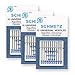 SCHMETZ Universal Sewing Machine Needles, Three 10-Pack Assortment, 30 Needles, 70/10, 80/12, 90/14, 100/16