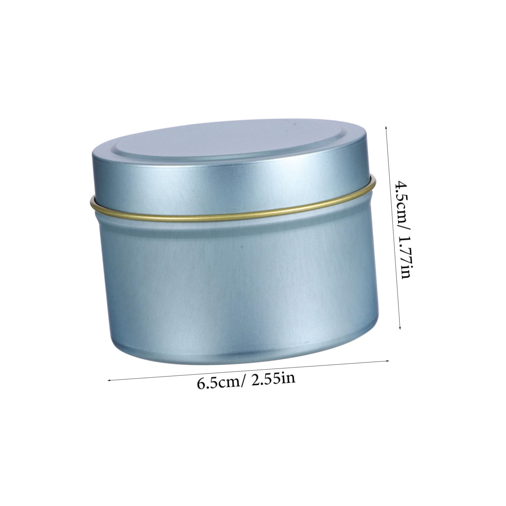 Artibetter 24pezzi Barattoli per Candele Vuoti in Contenitori per Candele Fai da Te Barattoli per con Coperchi Adatti per Conservazione Piccoli Oggetti Bomboniere e Artigianato