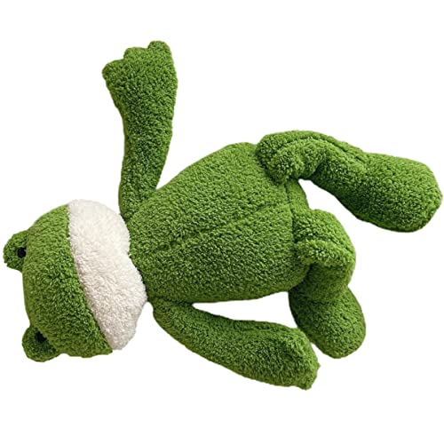 SUPVOX No Pierdas Las muñecas de Felpa Rana Sorpresa Suave Juguetes para Animal de Peluche para niña Juguete Decorativo para Encantador Juguete de Peluche Verde