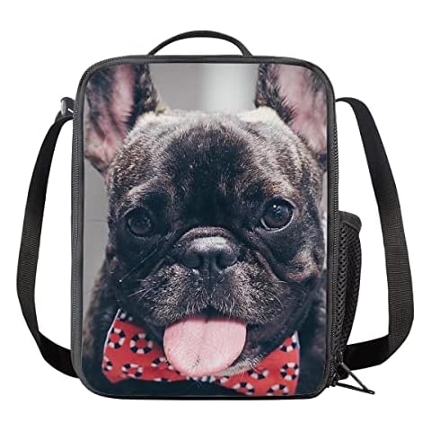 Bolsa de almuerzo COEQINE con estampado de pug Cover