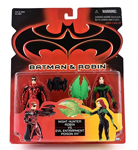 Batman & Robin Night Hunter Robin vs. Evil Entrapmeny Poison Ivy Set by Kenner