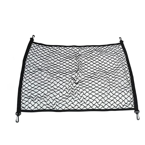 Car Rear Cargo Net for Mazda CX-90 2024–2025 2026, Elastic Mesh Net Organizer,Trunk Cargo Storage Net with Hooks,Cargo Net Stretchable-Easy to Install