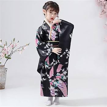 Amazon.co.jp: BEROZA 女の子 着物 服 和装 キッズ 可愛い 和服