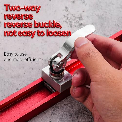 Guide d'angles de 45 degrés en alliage d'aluminium durable pour menuiserie - 6