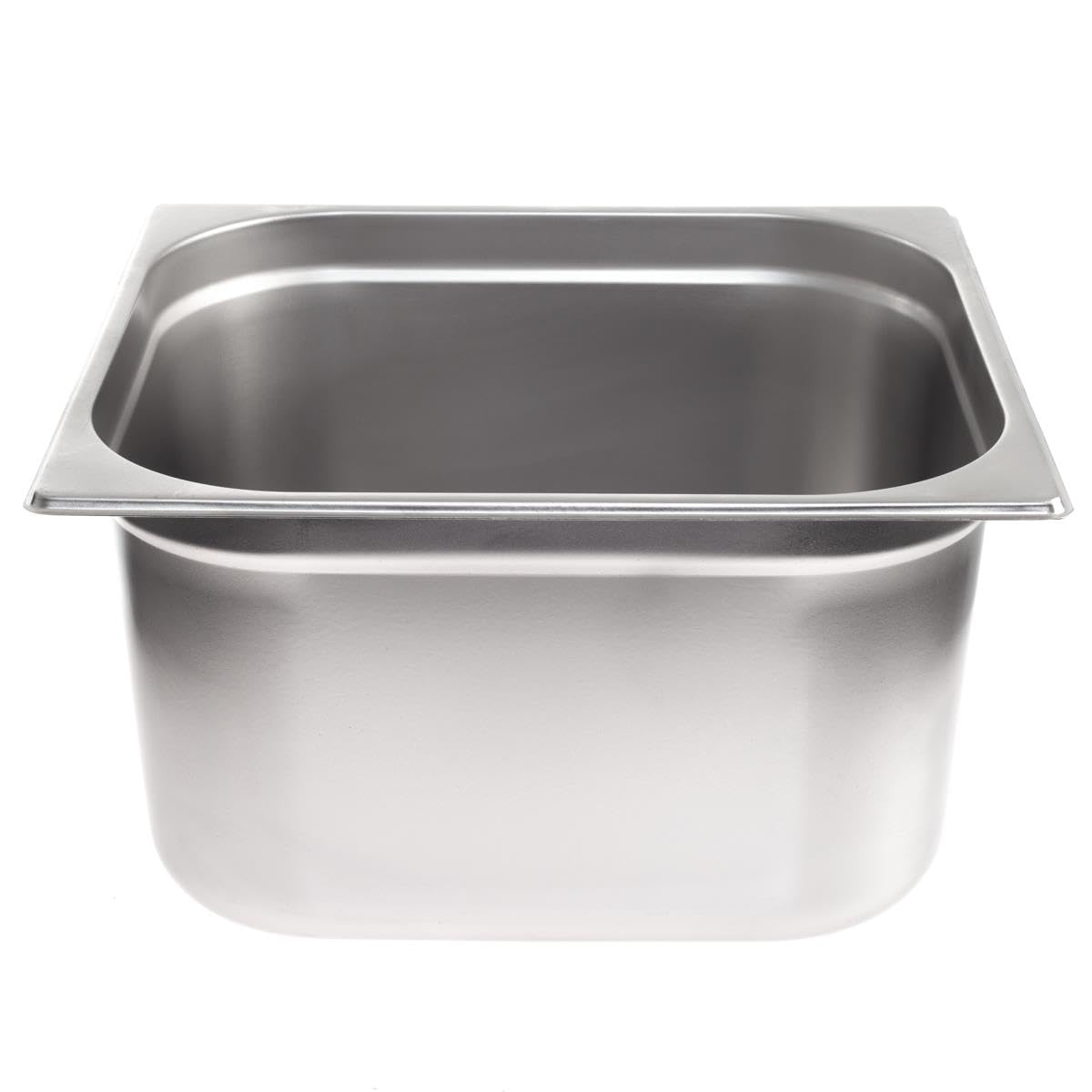 Allpax GN Behälter 2/3 Edelstahl - Höhe 200 mm - lebensmittelechter & hitzebeständiger Gastronormbehälter, zum Abtropfen oder als Gareinsatz im Chafing Dish
