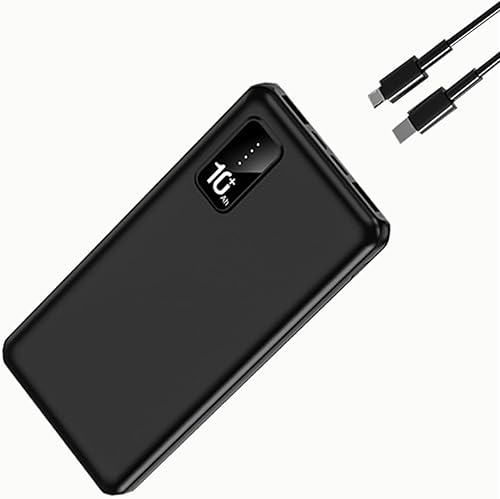 10000mAh cargador portátil dual USB salida 5V2A cargador rápido con pantalla LED