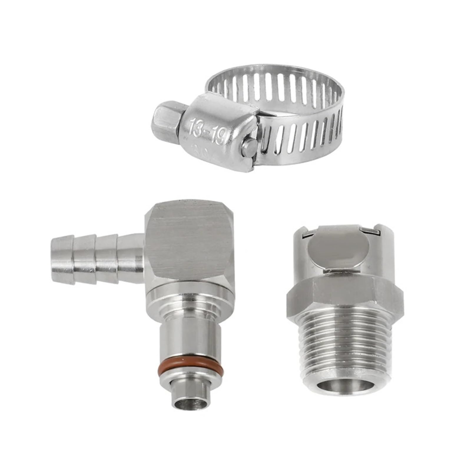 LoRier For Tanque de Gasolina 5/16, Tubo Flexible de Gasolina, Kit de Acoplamiento de desconexión rápida de liberación rápida 2013+ R1200GSW/GSW-ADV/RTW/RW/RSW S1000RR/R/XR