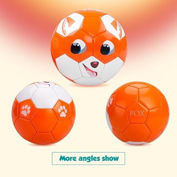 U&C Planet Kids Football Size 2 Mini Traning Ball with Pump