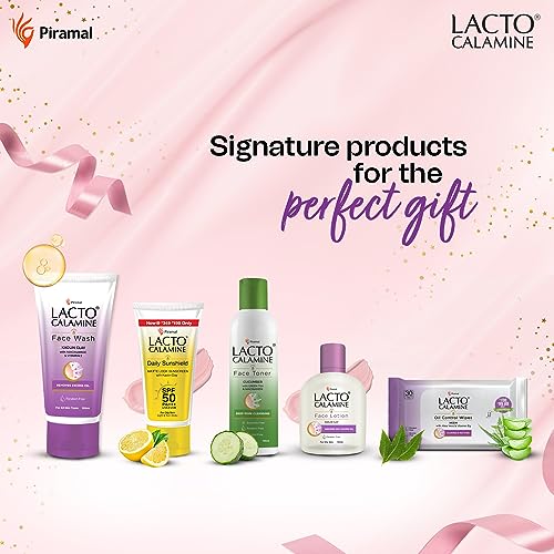 Lacto Calamine Premium Face Care Kit for Women | Face Wash, Sunscreen, Wet Wipes, Toner, Face Lotion | Set of 5 signature products | Rakhi Gift for Sister | Raksha Bandhan Gift... - Image 3