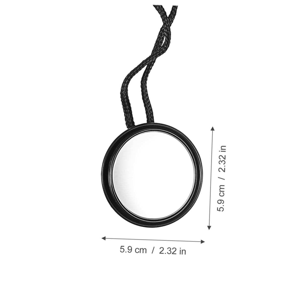 Anneome Scuba Diving Rearview Mirrors Portable Observation Essential Dive Gear for Safety