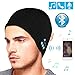 Produktbild FGHTL Bluetooth Beanie Wireless Hat Eingebaute Stereo-Lautsprecher und Mikrofon, USB aufladbar, Unisex Waschbar Outdoor Wireless, Lautsprecher Freisprechen Warme Mütze für Sport und Outdoor