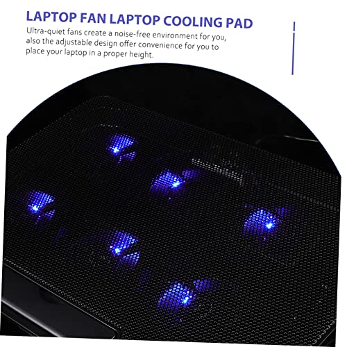 Base para laptop con ventilador ajustable Uonlytech miniatura 3